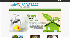 Desktop Screenshot of go-tankless.net